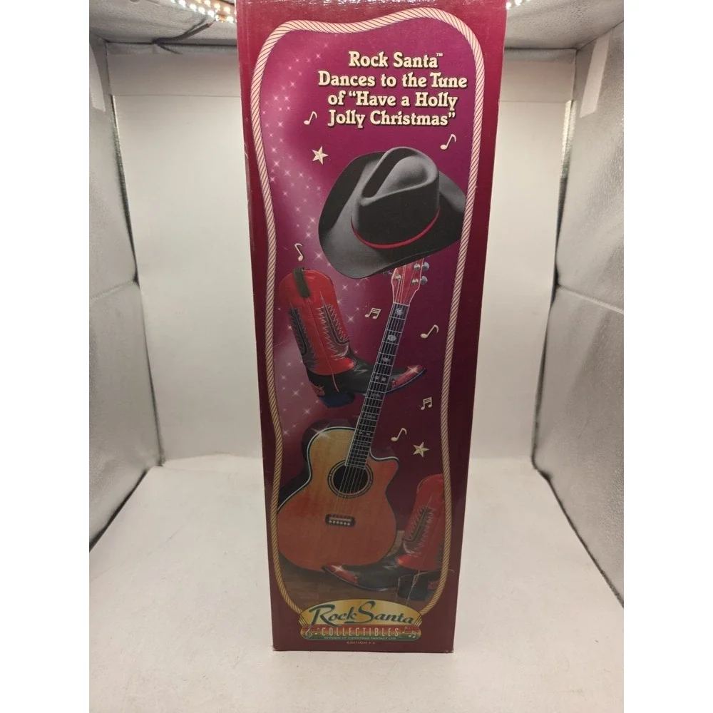 Holly Jolly Rock Santa Singing Hip-Swingin' Santa 1999 Alan Jackson SEE NOTES